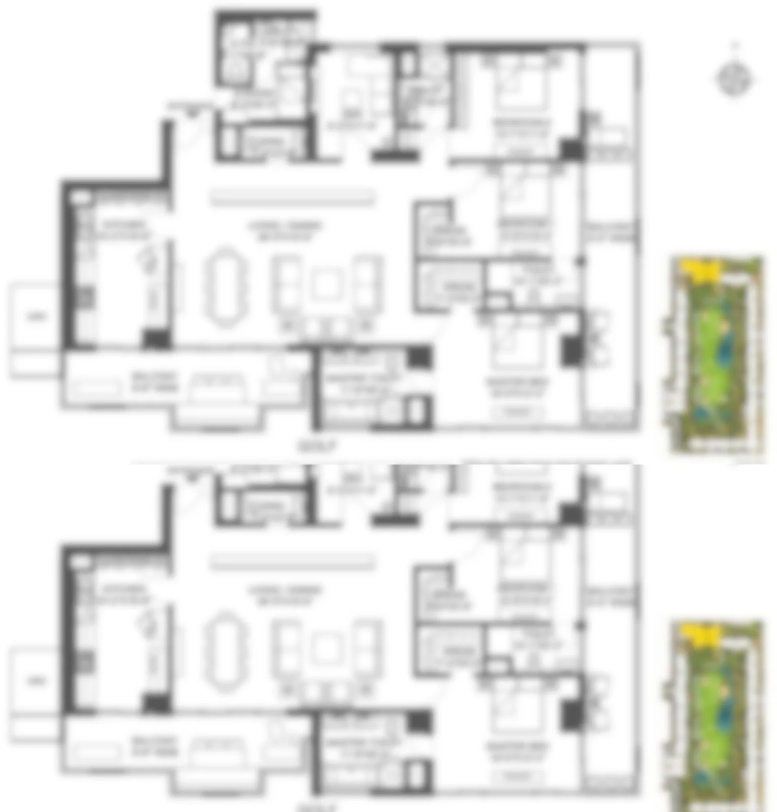 Floor plans of ACE Terra